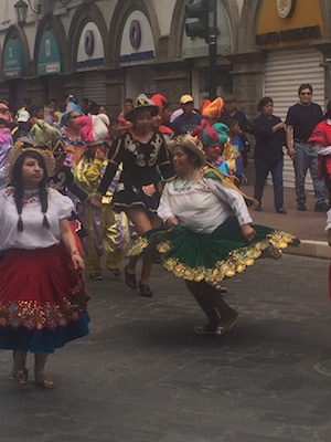 Cuenca parade